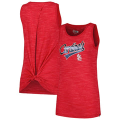 St. Louis Cardinals New Era Women's Space-Dye Active Tank Top - MLB