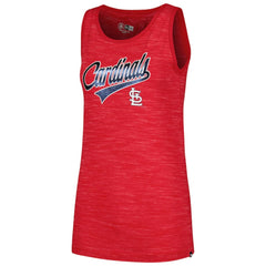 St. Louis Cardinals New Era Women's Space-Dye Active Tank Top - MLB