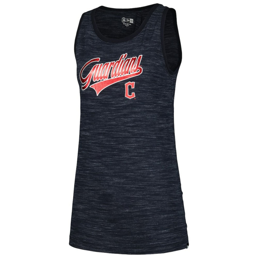 Cleveland Guardians New Era Women's Space-Dye Active Tank Top - MLB