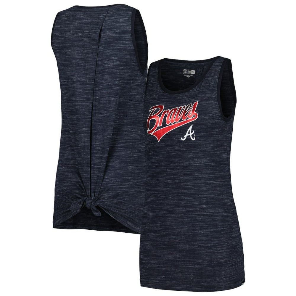 Atlanta Braves New Era Women's Space-Dye Active Tank Top - MLB