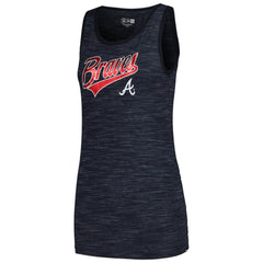 Atlanta Braves New Era Women's Space-Dye Active Tank Top - MLB