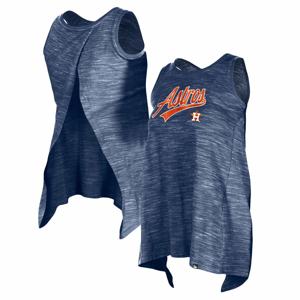 Houston Astros New Era Women's Space-Dye Active Tank Top - MLB