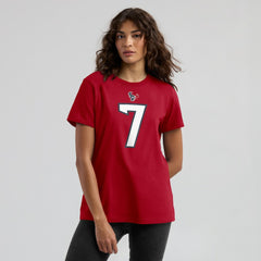 C.J. Stroud Houston Texans Women's Player Name & Number T-Shirt Red | Nike for Sale