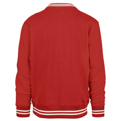 Atlanta Falcons '47 Sundays Clubhouse View Sierra Fleece Pullover Sweatshirt Red | 47 brand