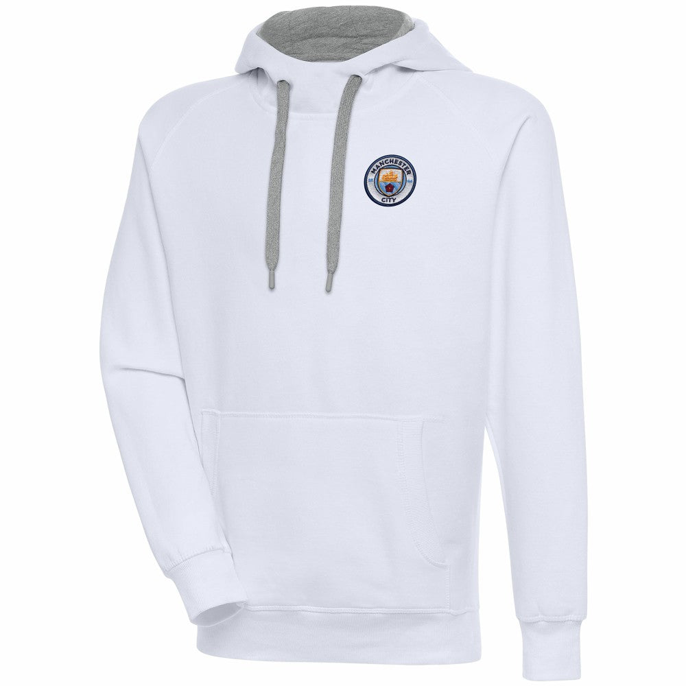 Manchester City Takeover Pullover Hoodie White - FIFA World CUP