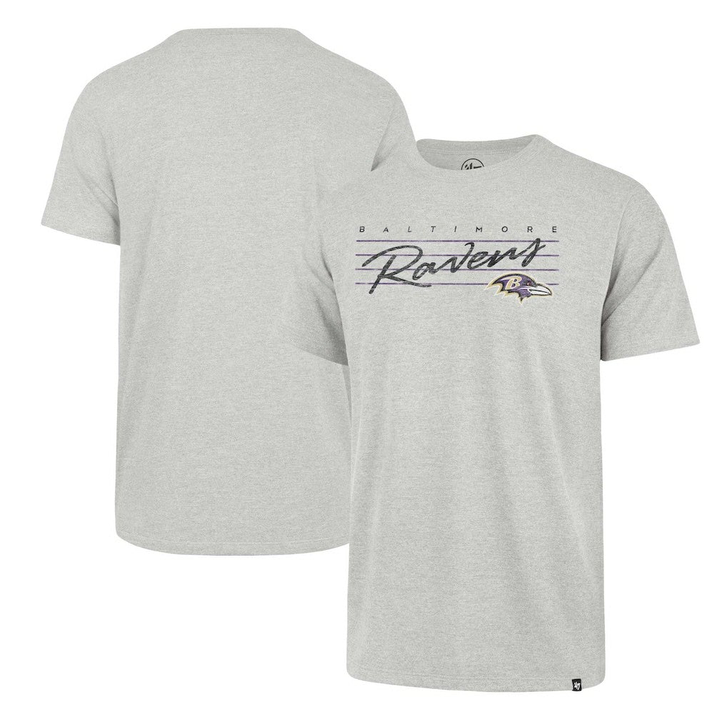Baltimore Ravens '47 Downburst Franklin T-Shirt Gray | 47 brand