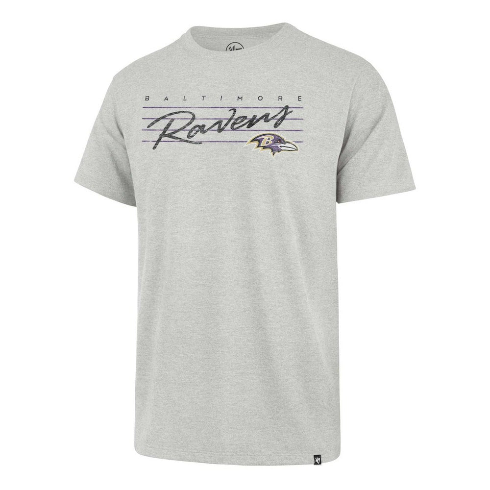 Baltimore Ravens '47 Downburst Franklin T-Shirt Gray | 47 brand
