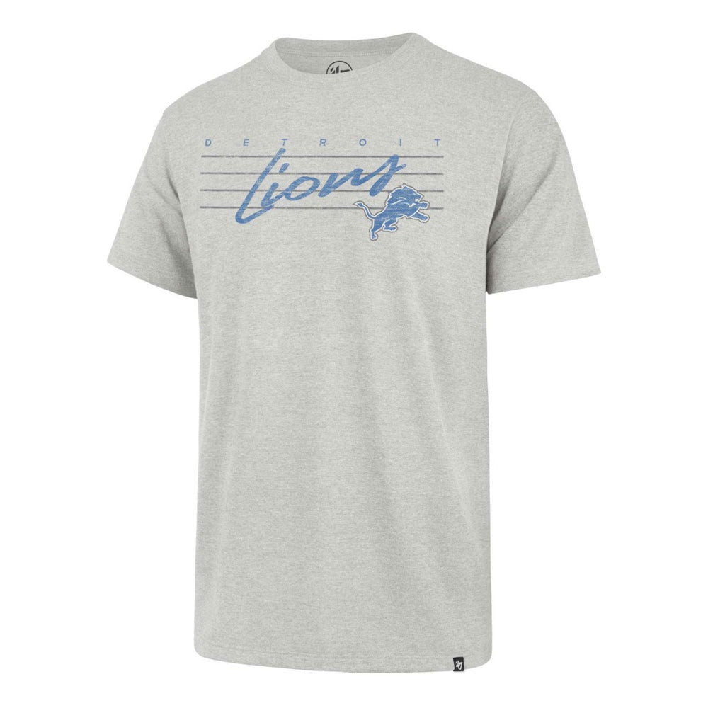 Detroit Lions '47 Downburst Franklin T-Shirt Gray | 47 brand