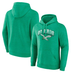 Philadelphia Eagles Gridiron Classics Go Birds Vintage Arch Pullover Hoodie Kelly Green | Fanatics