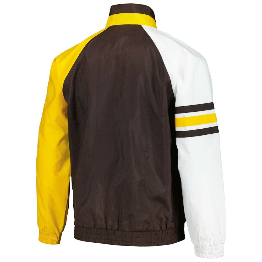 San Diego Padres Starter Elite Raglan Half-Zip Jacket - MLB