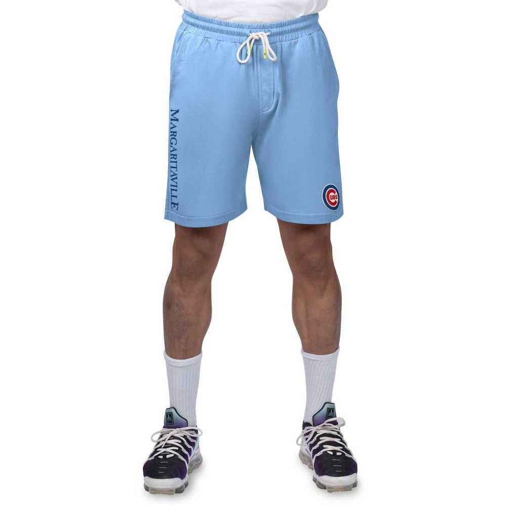 Chicago Cubs Margaritaville Peached French Terry Shorts - MLB