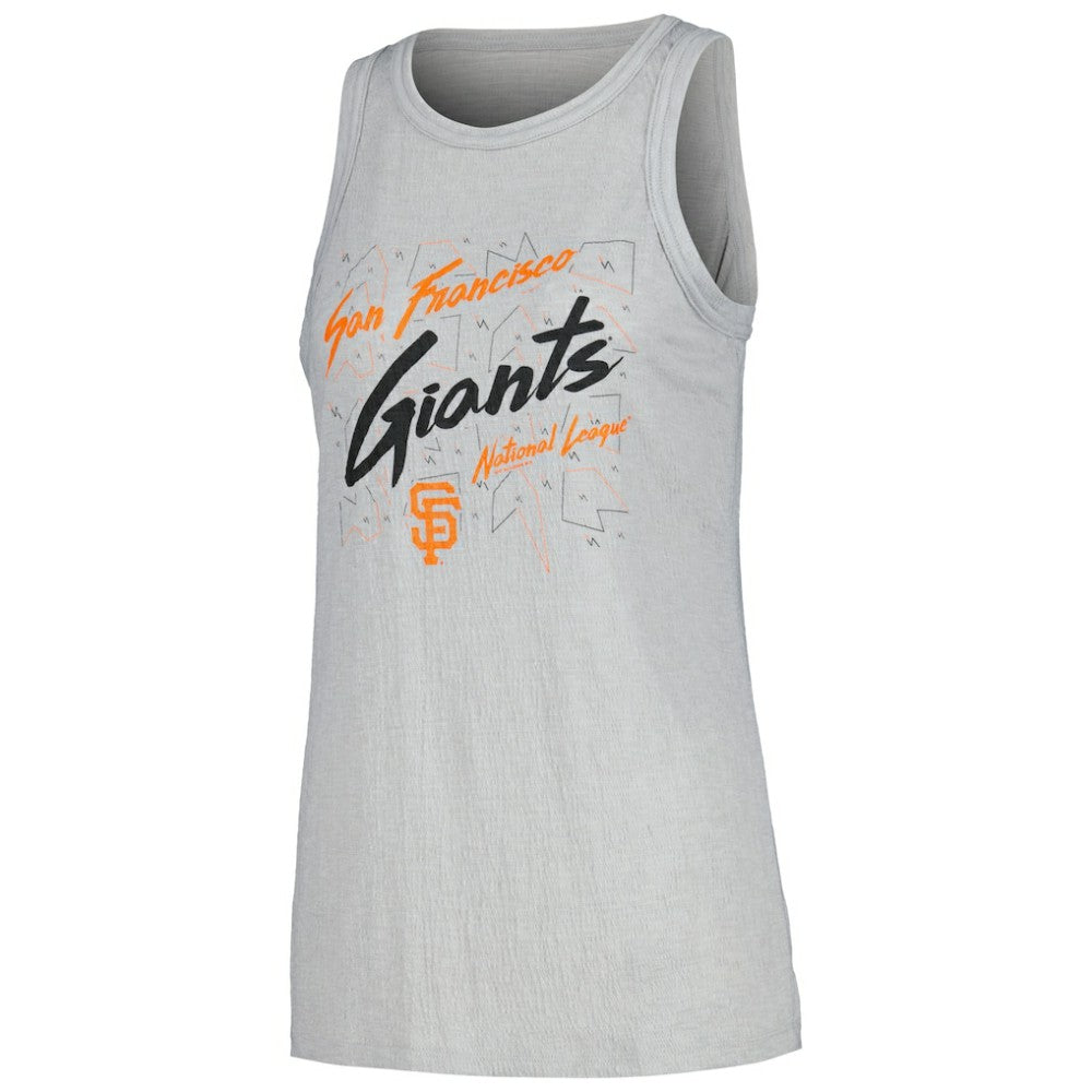 San Francisco Giants Soft as a Grape Women's Gauze High Neck Tank Top - MLB