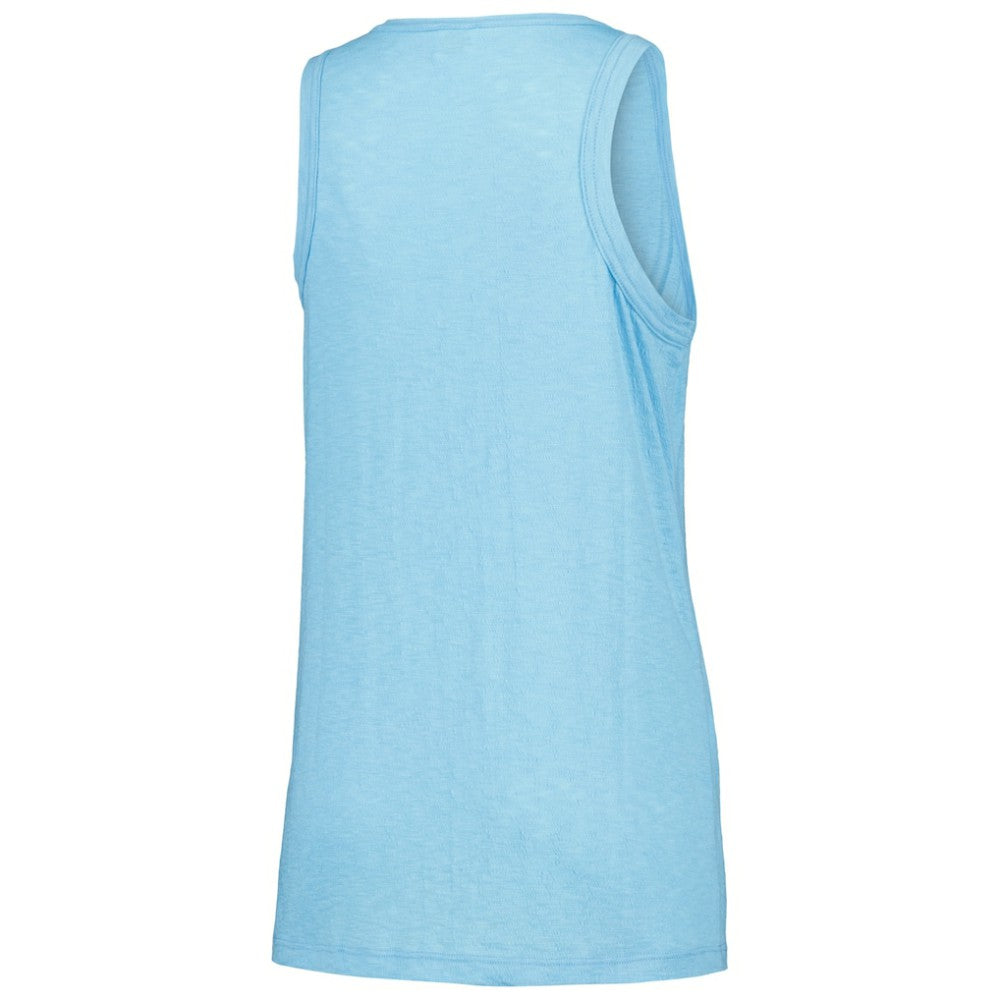 Texas Rangers Soft as a Grape Women's Gauze High Neck Tank Top - MLB