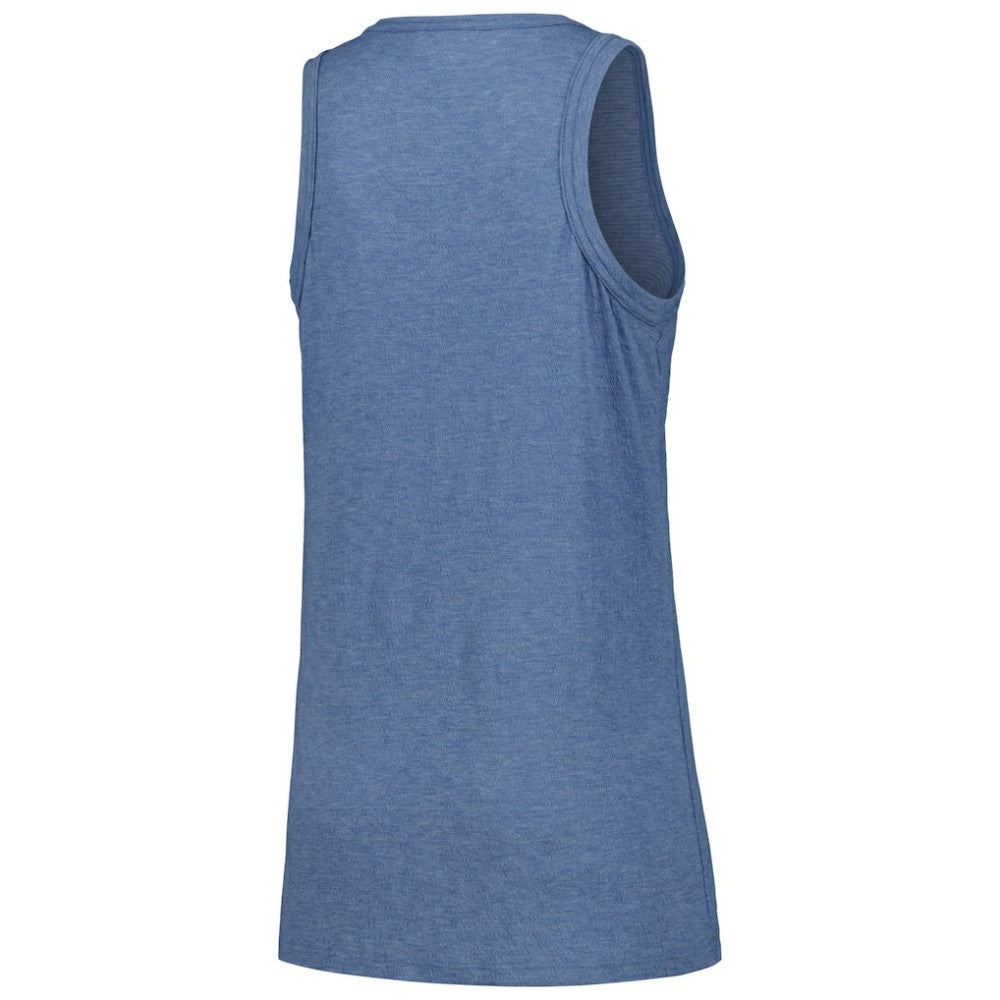 Cleveland Guardians Soft as a Grape Women's Gauze High Neck Tank Top - MLB
