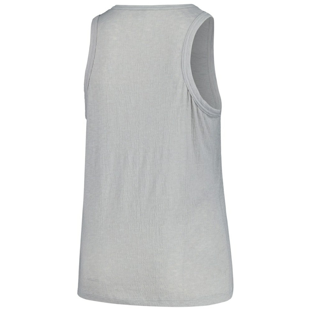 San Diego Padres Soft as a Grape Women's Plus Size Curvy High Neck Tri-Blend Tank Top - MLB