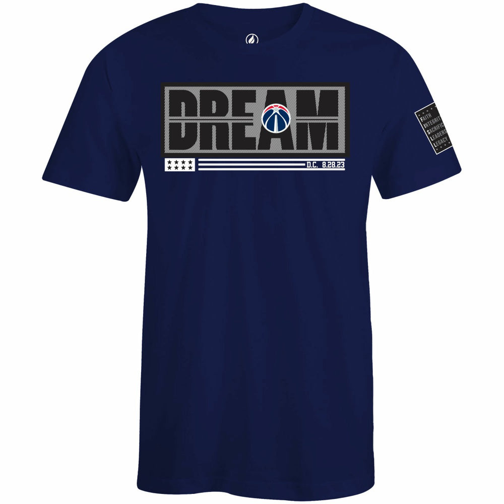 Washington Wizards FISLL x Black History Collection Unisex T-Shirt - Navy - NBA