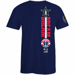 Washington Wizards FISLL x Black History Collection Unisex T-Shirt - Navy - NBA