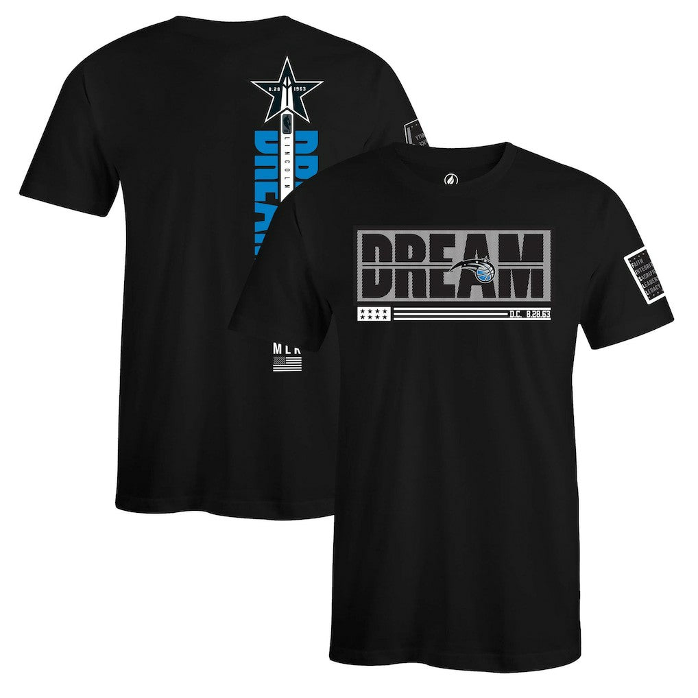 Orlando Magic FISLL x Black History Collection Unisex T-Shirt - Black - NBA