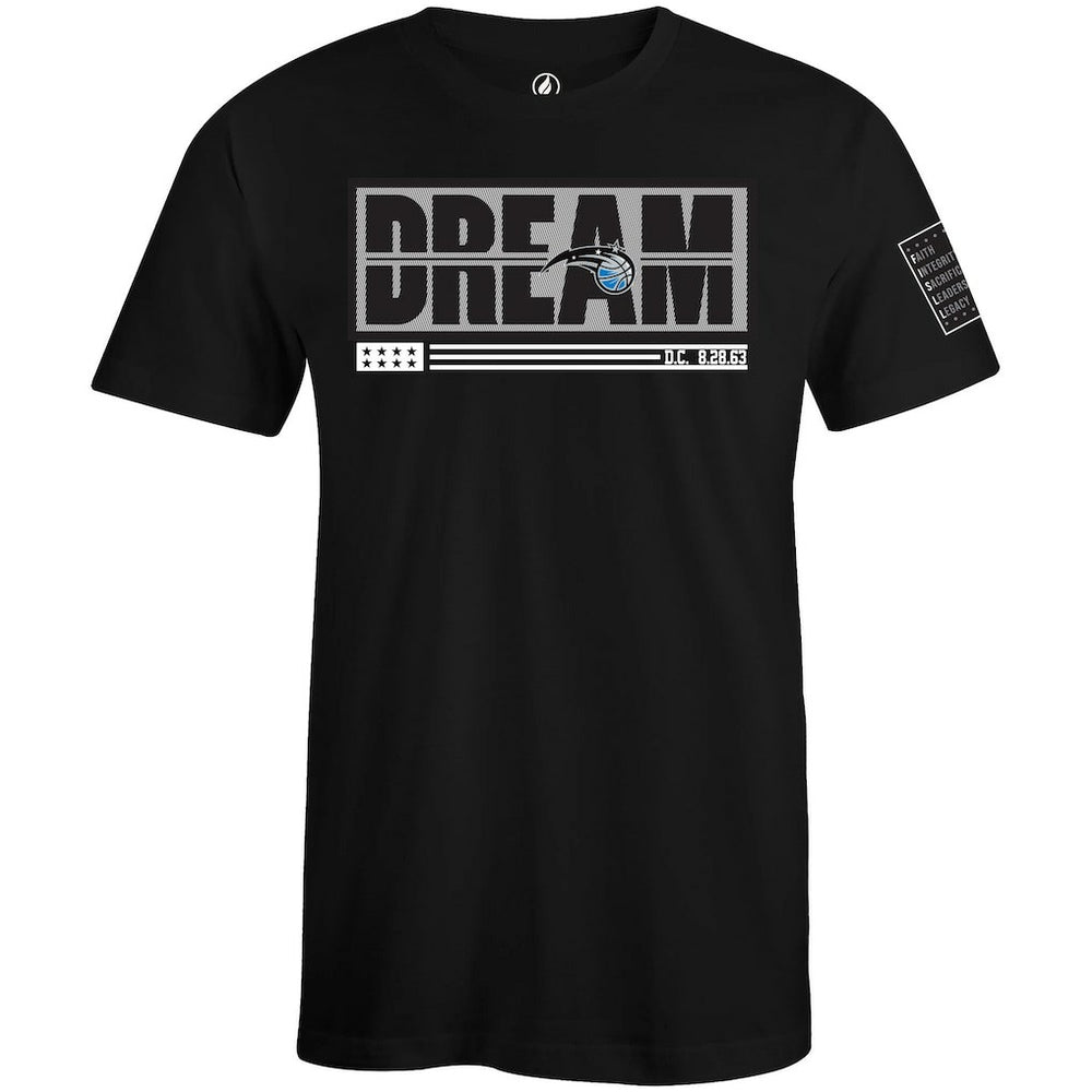 Orlando Magic FISLL x Black History Collection Unisex T-Shirt - Black - NBA
