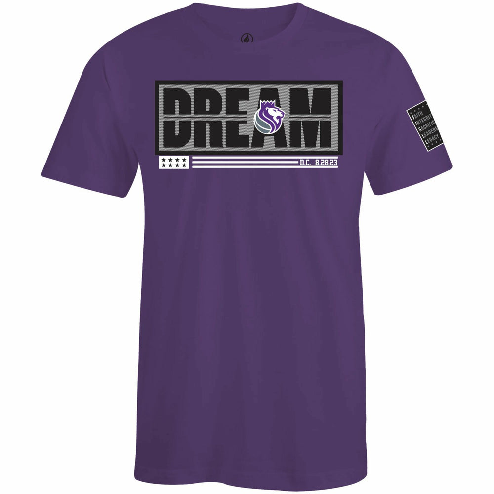 Sacramento Kings FISLL x Black History Collection Unisex T-Shirt - Purple - NBA