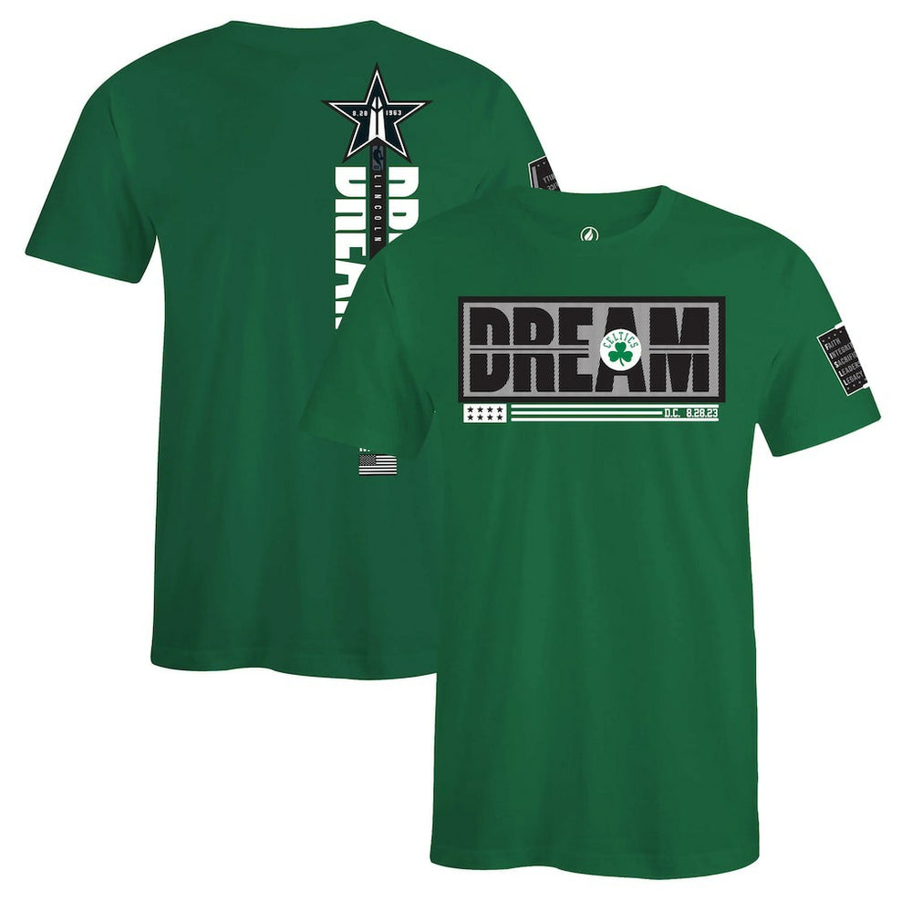 Boston Celtics FISLL x Black History Collection Unisex T-Shirt - Green - NBA