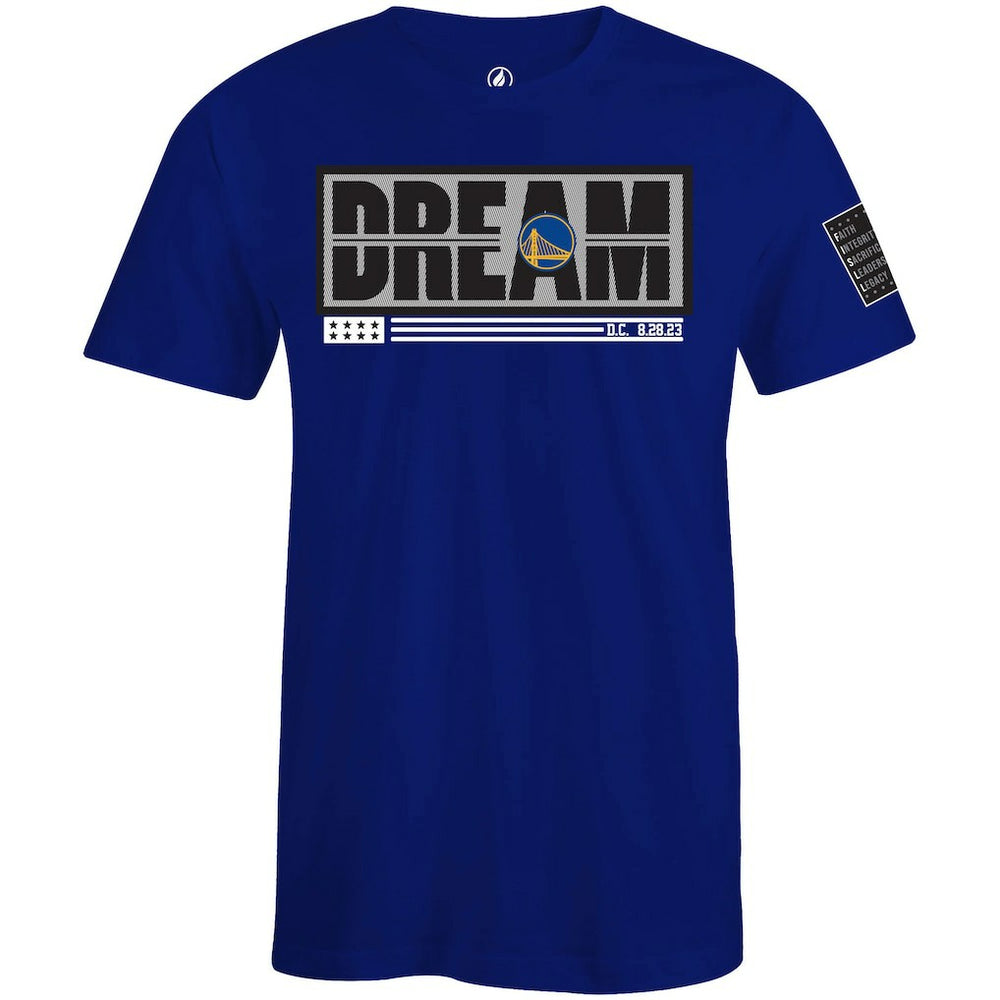 Golden State Warriors FISLL x Black History Collection Unisex T-Shirt - Royal - NBA