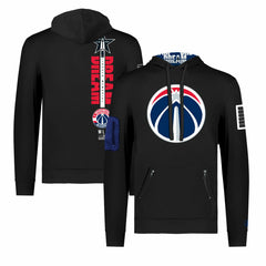 Washington Wizards FISLL x Black History Collection Unisex Pullover Hoodie - Black - NBA