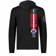 Washington Wizards FISLL x Black History Collection Unisex Pullover Hoodie - Black - NBA