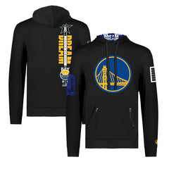 Golden State Warriors FISLL x Black History Collection Unisex Pullover Hoodie - Black - NBA