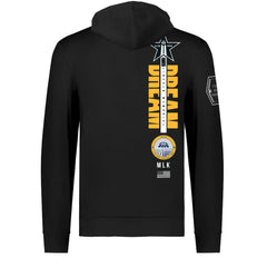 Indiana Pacers FISLL x Black History Collection Unisex Pullover Hoodie - Black - NBA