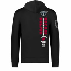 Miami Heat FISLL x Black History Collection Unisex Pullover Hoodie - Black - NBA