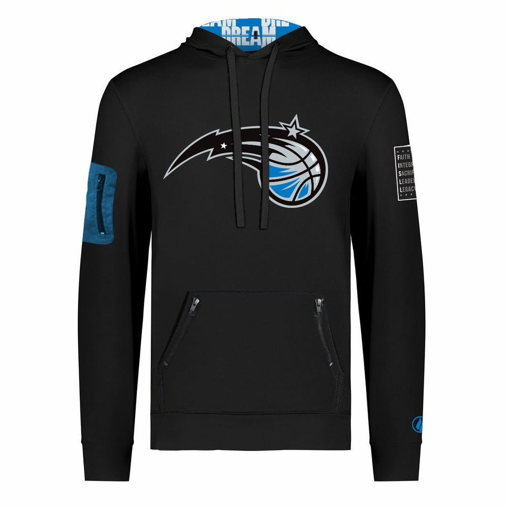 Orlando Magic FISLL x Black History Collection Unisex Pullover Hoodie - Black - NBA
