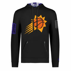 Phoenix Suns FISLL x Black History Collection Unisex Pullover Hoodie - Black - NBA
