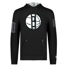 Brooklyn Nets FISLL x Black History Collection Unisex Pullover Hoodie - Black - NBA