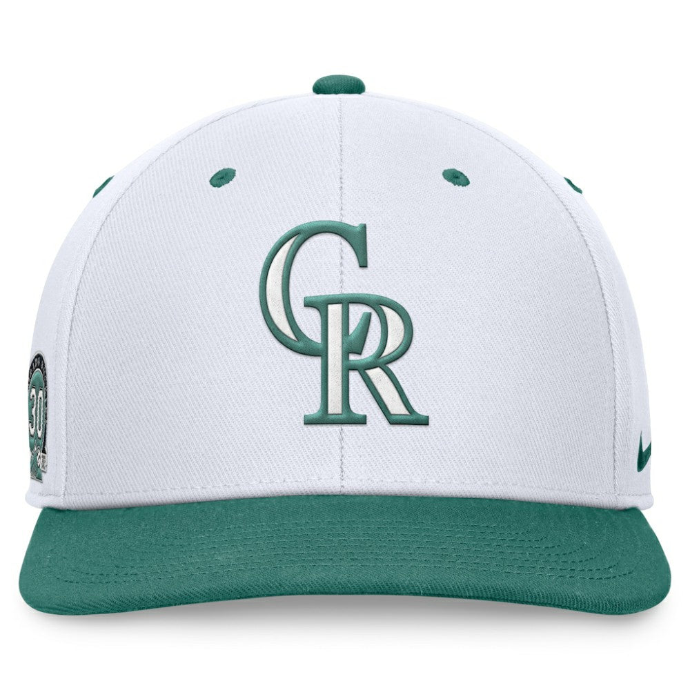 Colorado Rockies Nike Bicoastal Two-Tone Pro Performance Snapback Hat - MLB