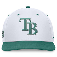 Tampa Bay Rays Nike Bicoastal Two-Tone Pro Performance Snapback Hat - MLB