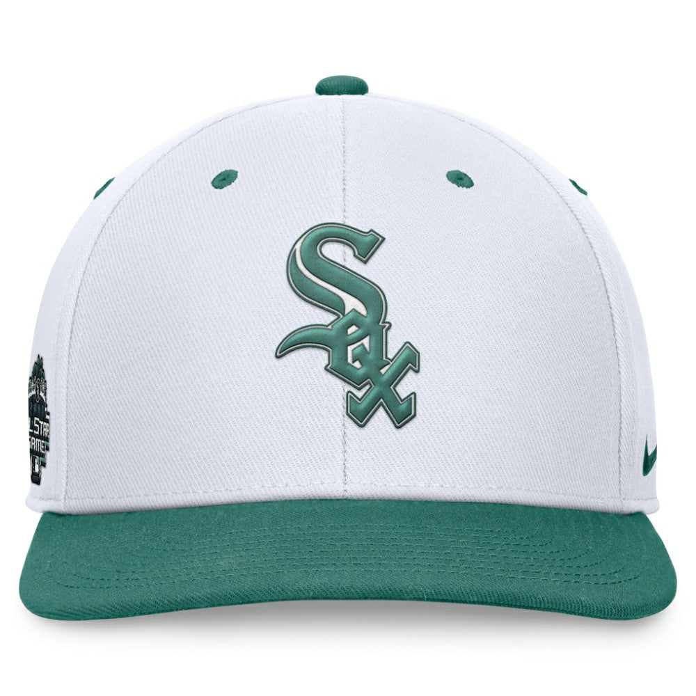 Chicago White Sox Nike Bicoastal Two-Tone Pro Performance Snapback Hat - MLB
