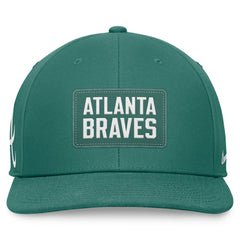 Atlanta Braves Nike Bicoastal Pro Performance Snapback Hat - MLB