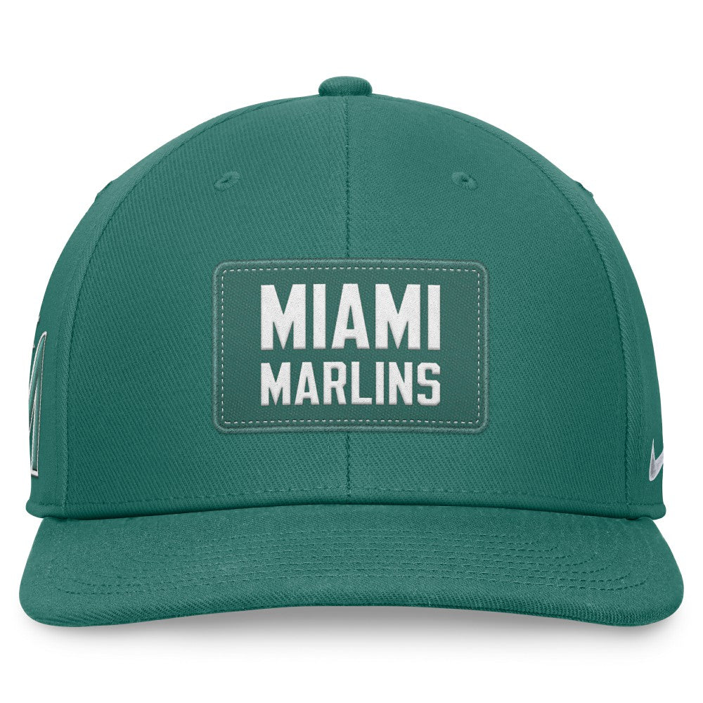 Miami Marlins Nike Bicoastal Pro Performance Snapback Hat - MLB