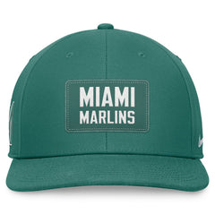 Miami Marlins Nike Bicoastal Pro Performance Snapback Hat - MLB