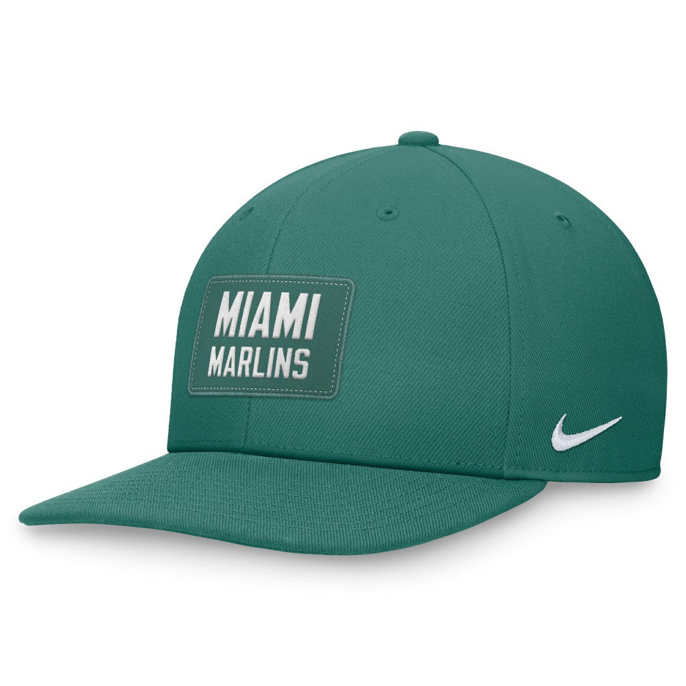 Miami Marlins Nike Bicoastal Pro Performance Snapback Hat - MLB