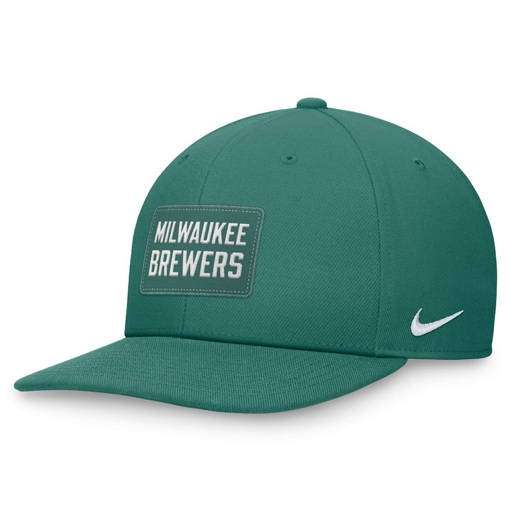 Milwaukee Brewers Nike Bicoastal Pro Performance Snapback Hat - MLB