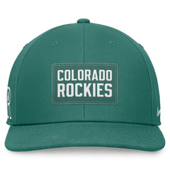Colorado Rockies Nike Bicoastal Pro Performance Snapback Hat - MLB