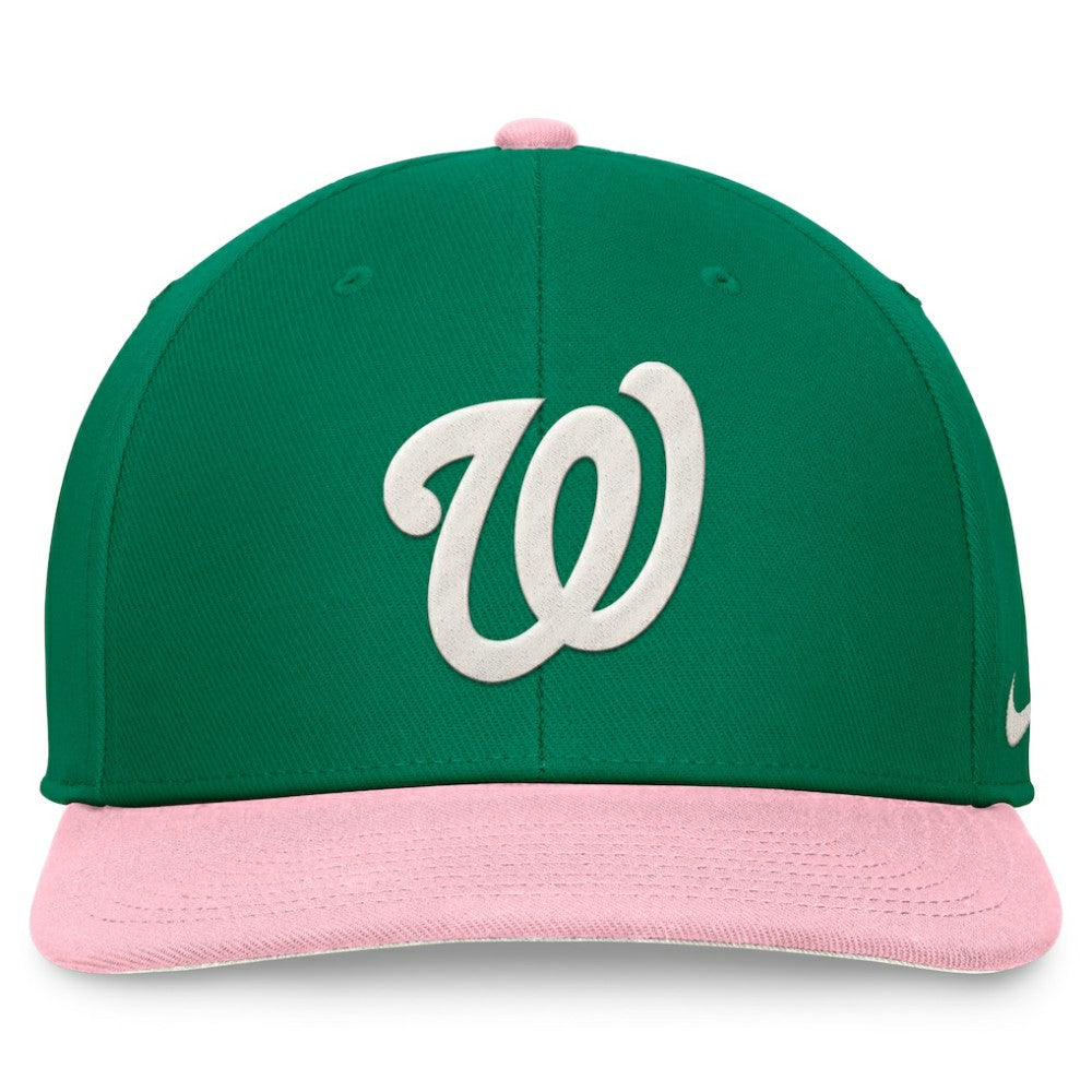 Washington Nationals Nike Malachite Pro Performance Snapback Hat - MLB