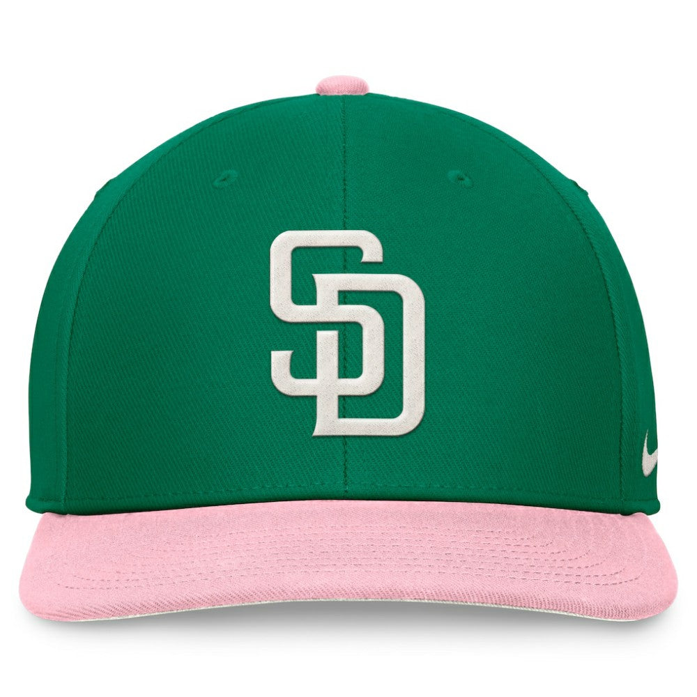 San Diego Padres Nike Malachite Pro Performance Snapback Hat - MLB