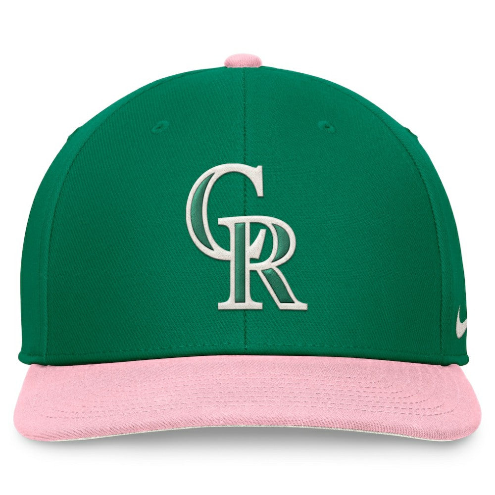 Colorado Rockies Nike Malachite Pro Performance Snapback Hat - MLB