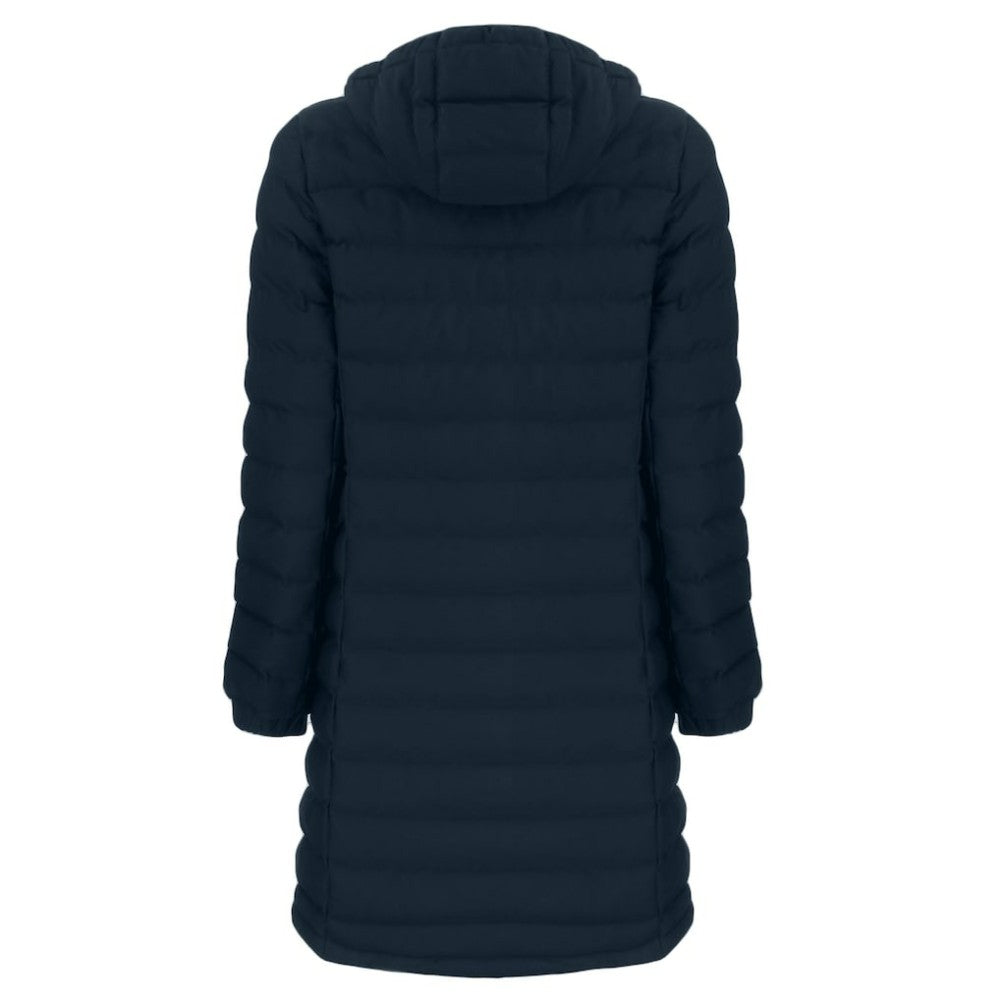 Chicago Cubs Cutter & Buck Women's Cooperstown Collection Mission Ridge Repreve Eco Insulated Long Full-Zip Puffer Jacket - MLB