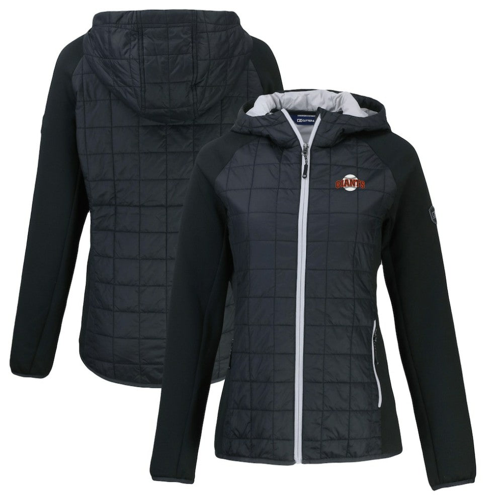 San Francisco Giants Cutter & Buck Women's Cooperstown Collection Rainier Primaloft Eco Full-Zip Hybrid Jacket - MLB