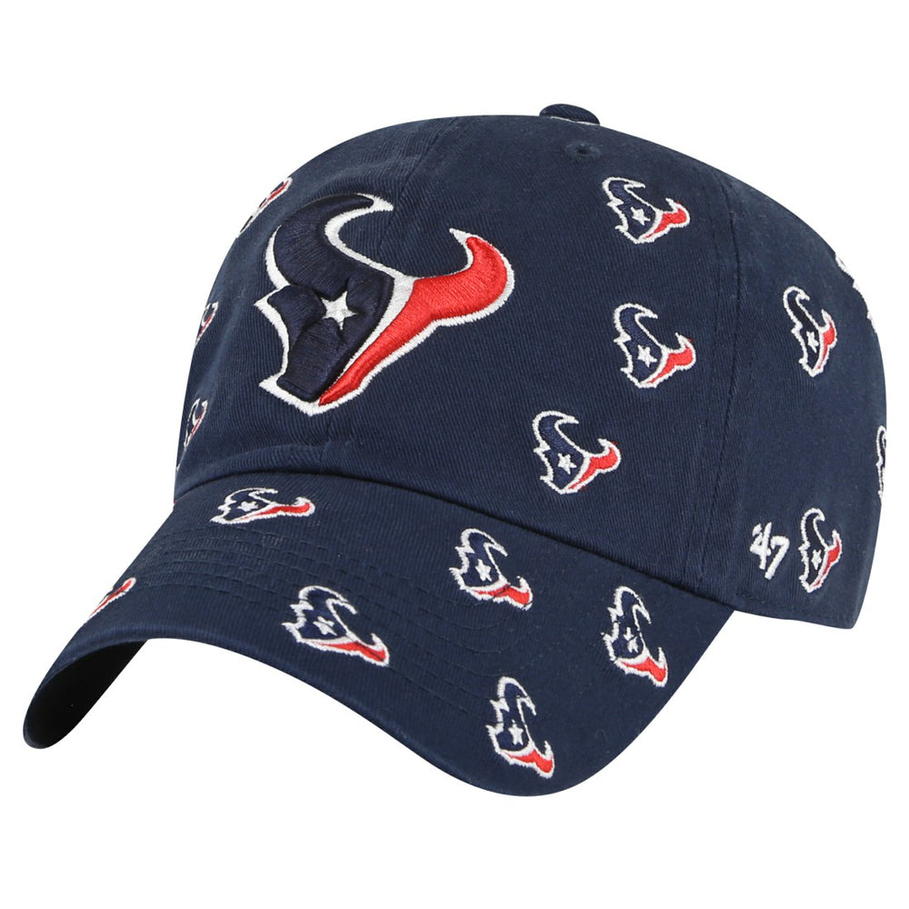 Houston Texans '47 Confetti Clean Up Adjustable Hat Navy | 47 brand