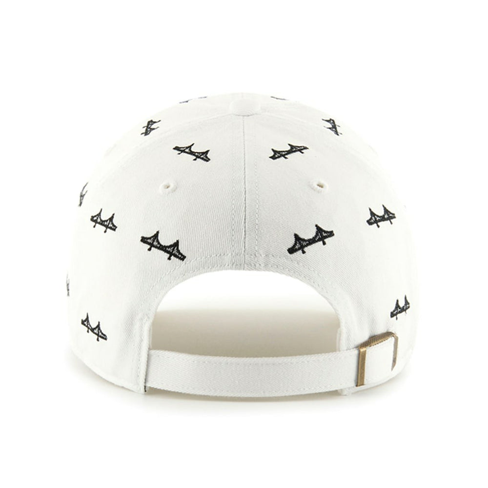 San Francisco 49ers '47 Confetti Clean Up Adjustable Hat White | 47 brand